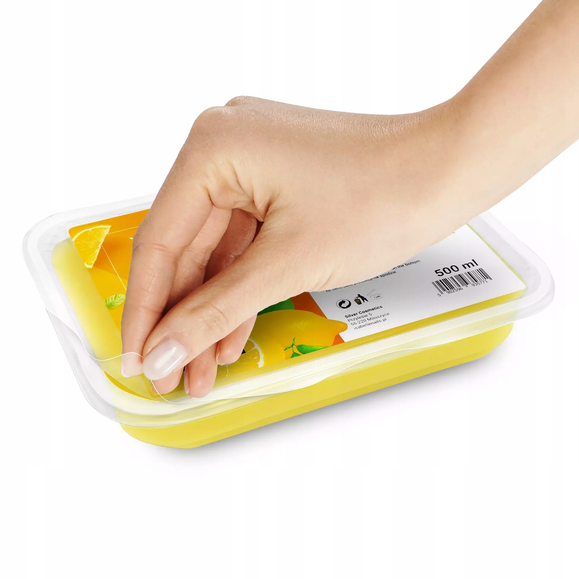 PARAFINA KOSMETYCZNA IS 500ml LEMON CYTRYNA Marka Isabellenails
