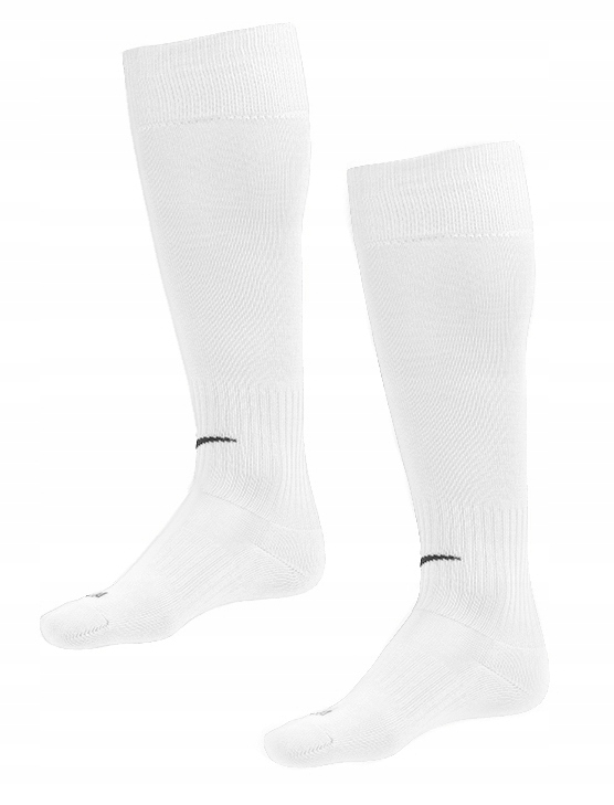 Getry piłkarskie Nike Classic II Team SX5728-100 Dri-FIT biały 34-38