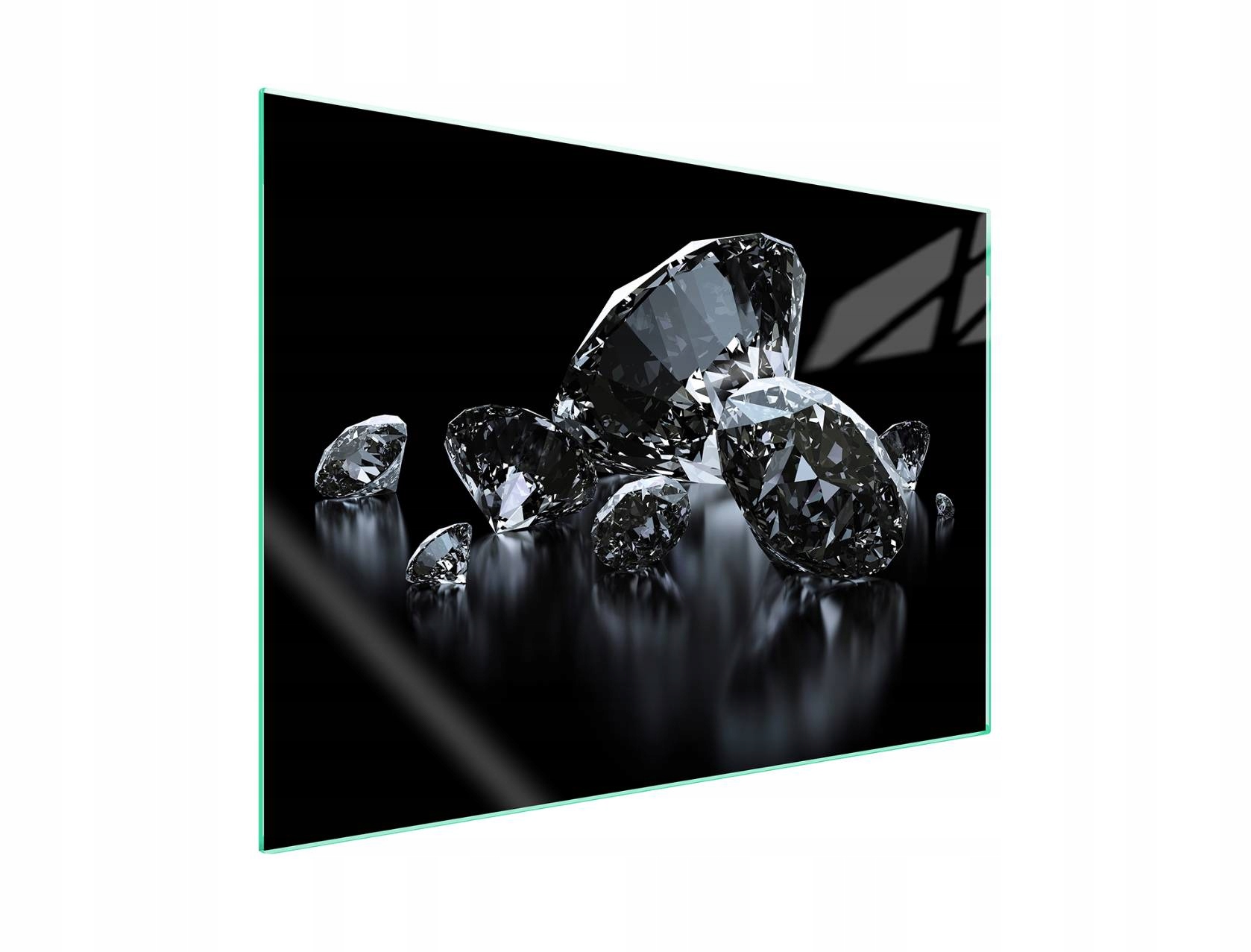 Skleněná ochranná deska na sporák 70x52 Diamant Tvrzené sklo 7v1