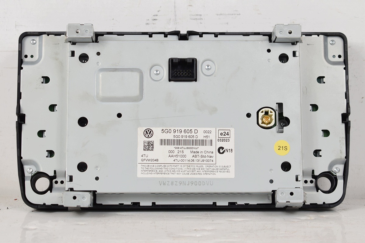 Display * navigazione VW PASSAT B8 GOLF VII 5G0919605D