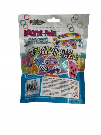 Zestaw gumek do robienia bransoletek Rainbow Loom EAN (GTIN) 812317025603