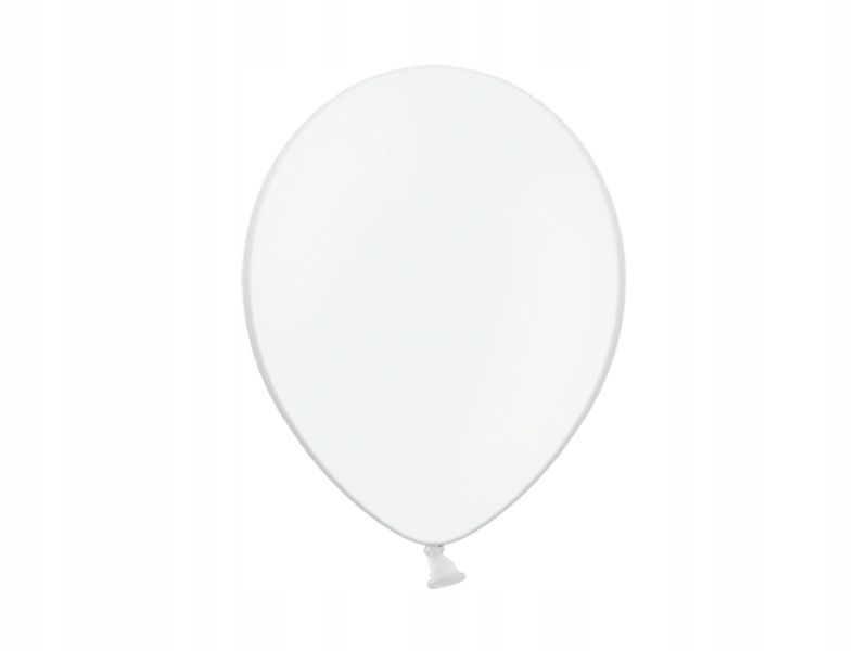 

Balon Biały Pastel 23cm 1szt
