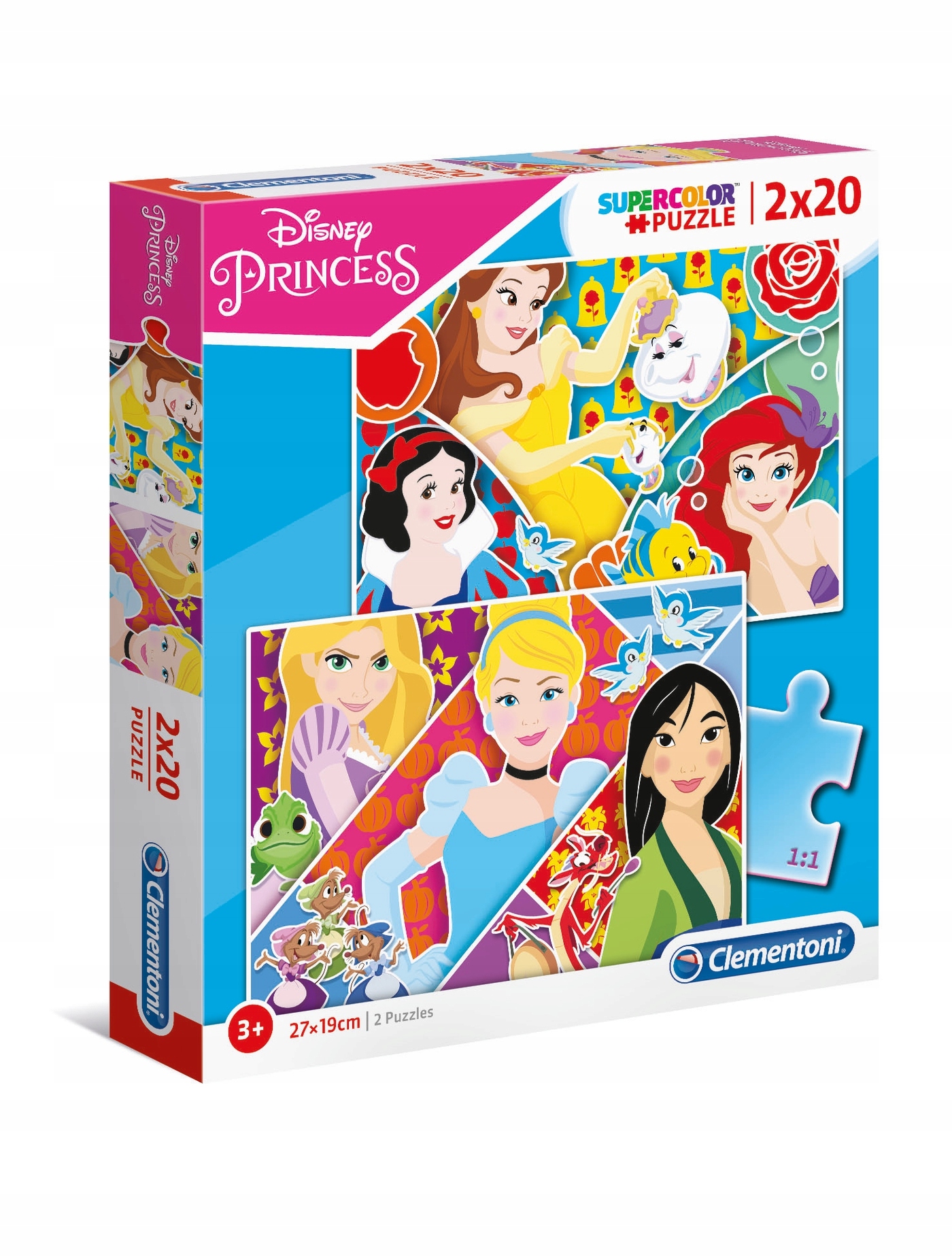 

Puzzle 2x20 Księżniczki Disney Princess 24766