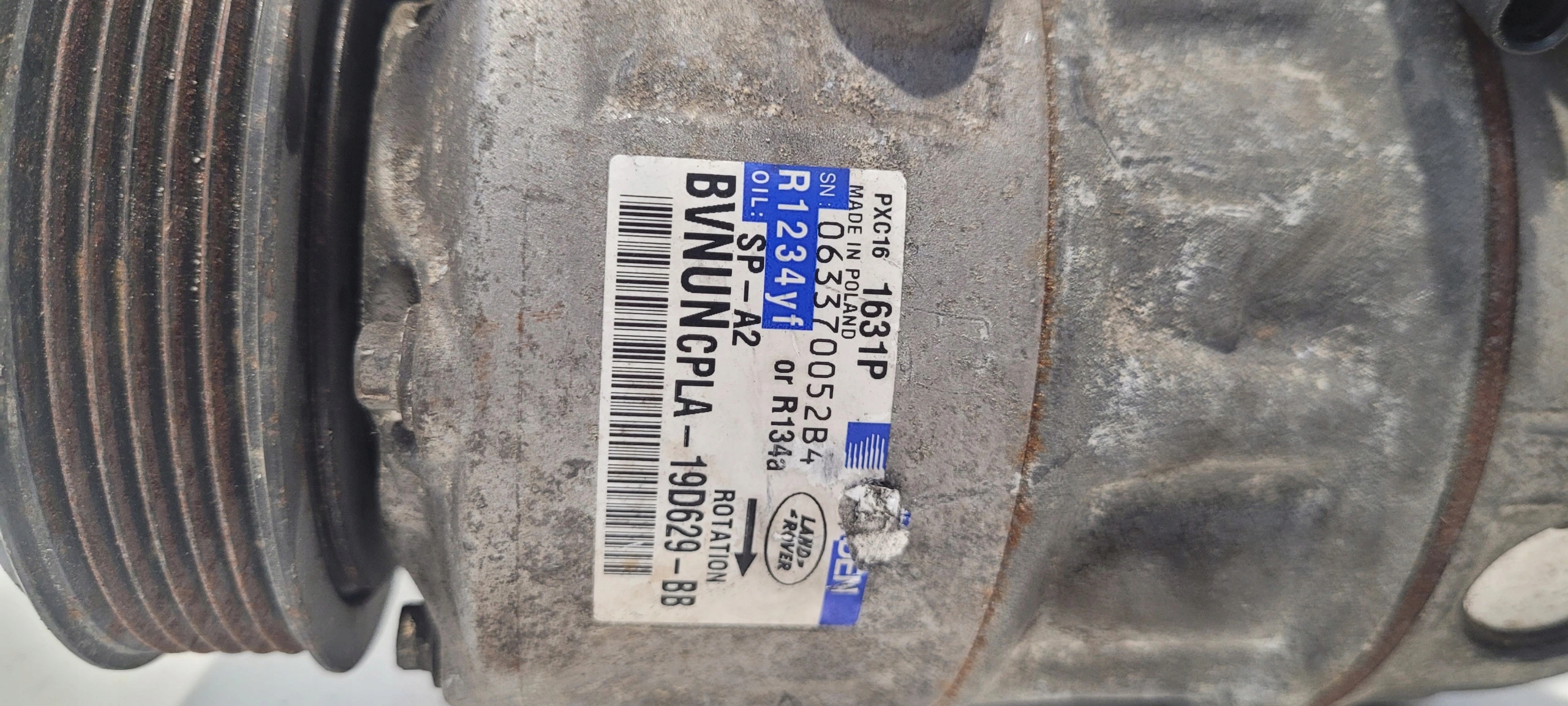 kompresor klimatizaci RANGE ROVER CPLA-19D629-BB