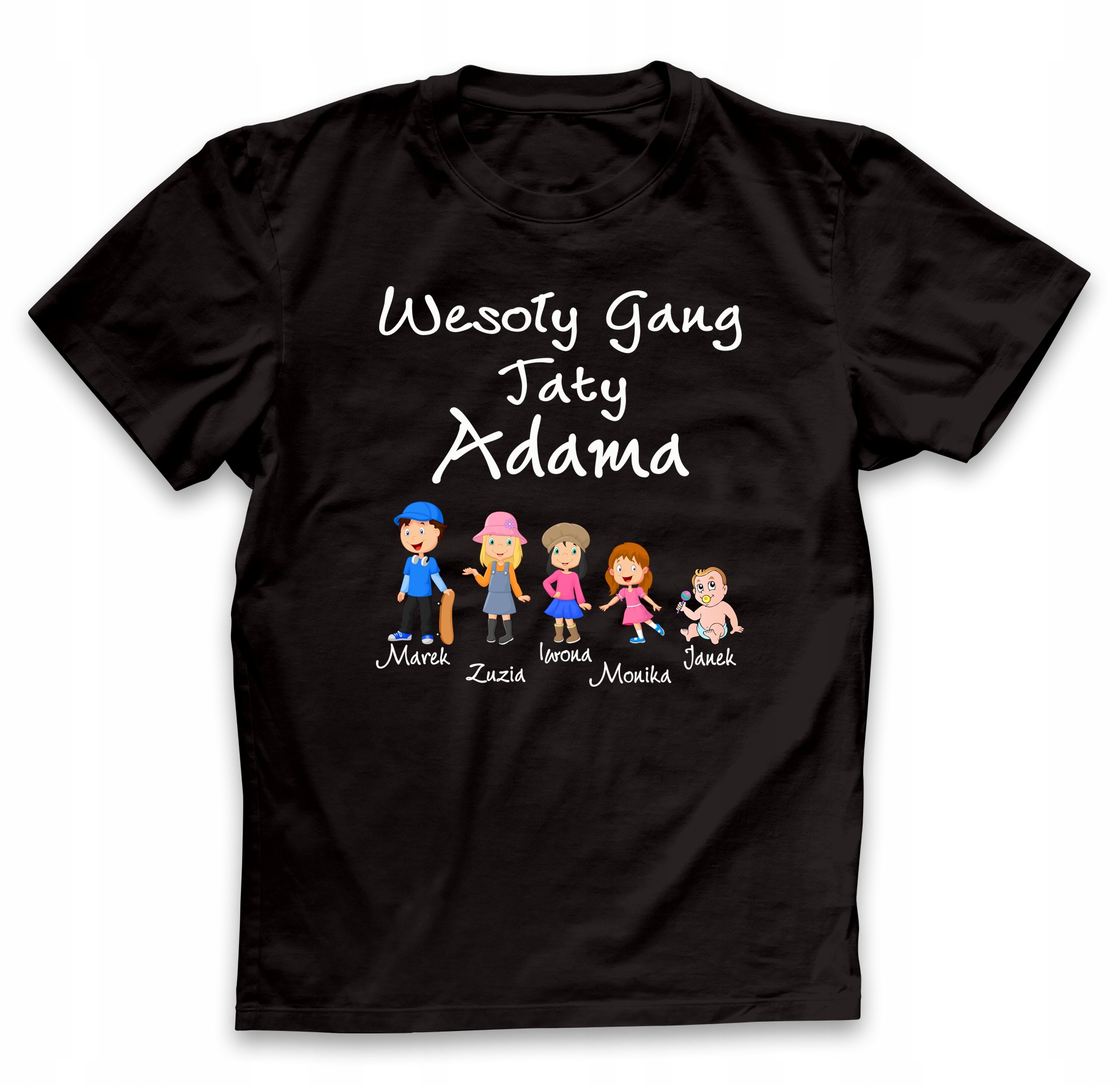 

Koszulka Wesoły Gang Taty dzień ojca r.M