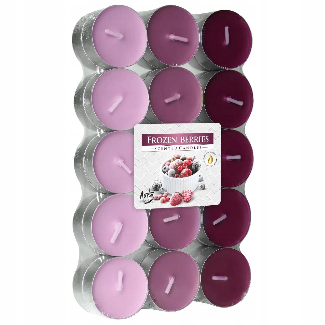 Bispol Podgrzewacze Świeczki Zapachowe 30 szt - Mrożone Jagody