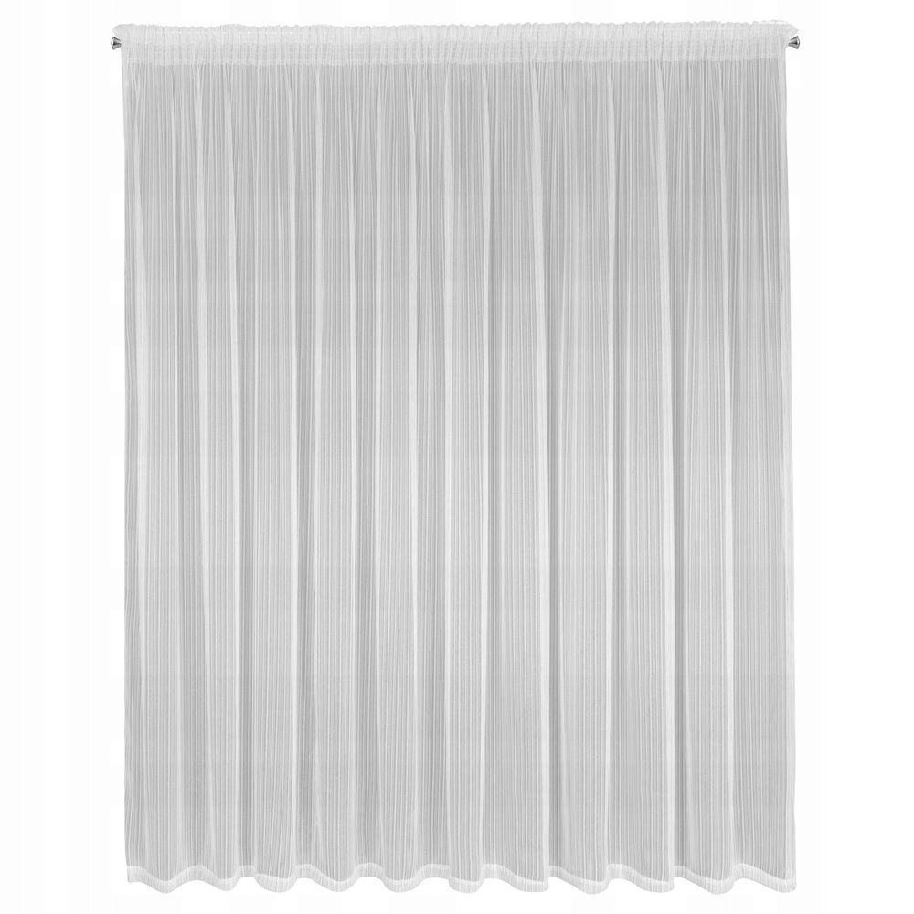 Hotová záclona na pásku Noelia 300x270, bílá