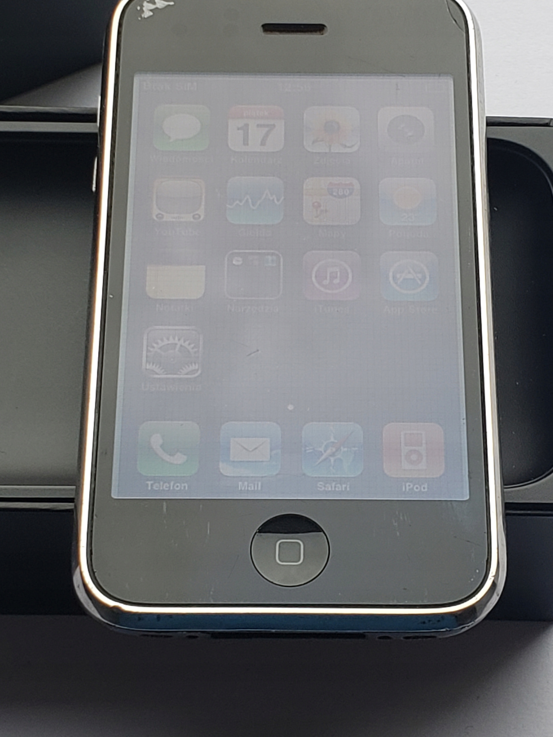 美品 iphone 3G Black 8GB SoftBank ムスビー｜SoftBank iPhone 3G 8GB MB489J/A（ブラック）中古品 SIM