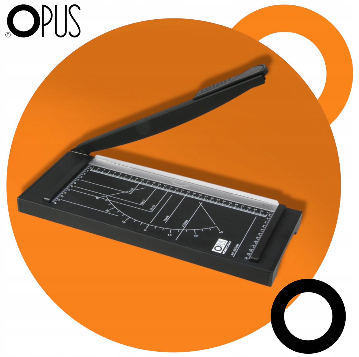 Obcinarka do cięcia papieru Gilotyna Trymer Nożycowa OPUS hobbyCUT A4 Stan opakowania oryginalne