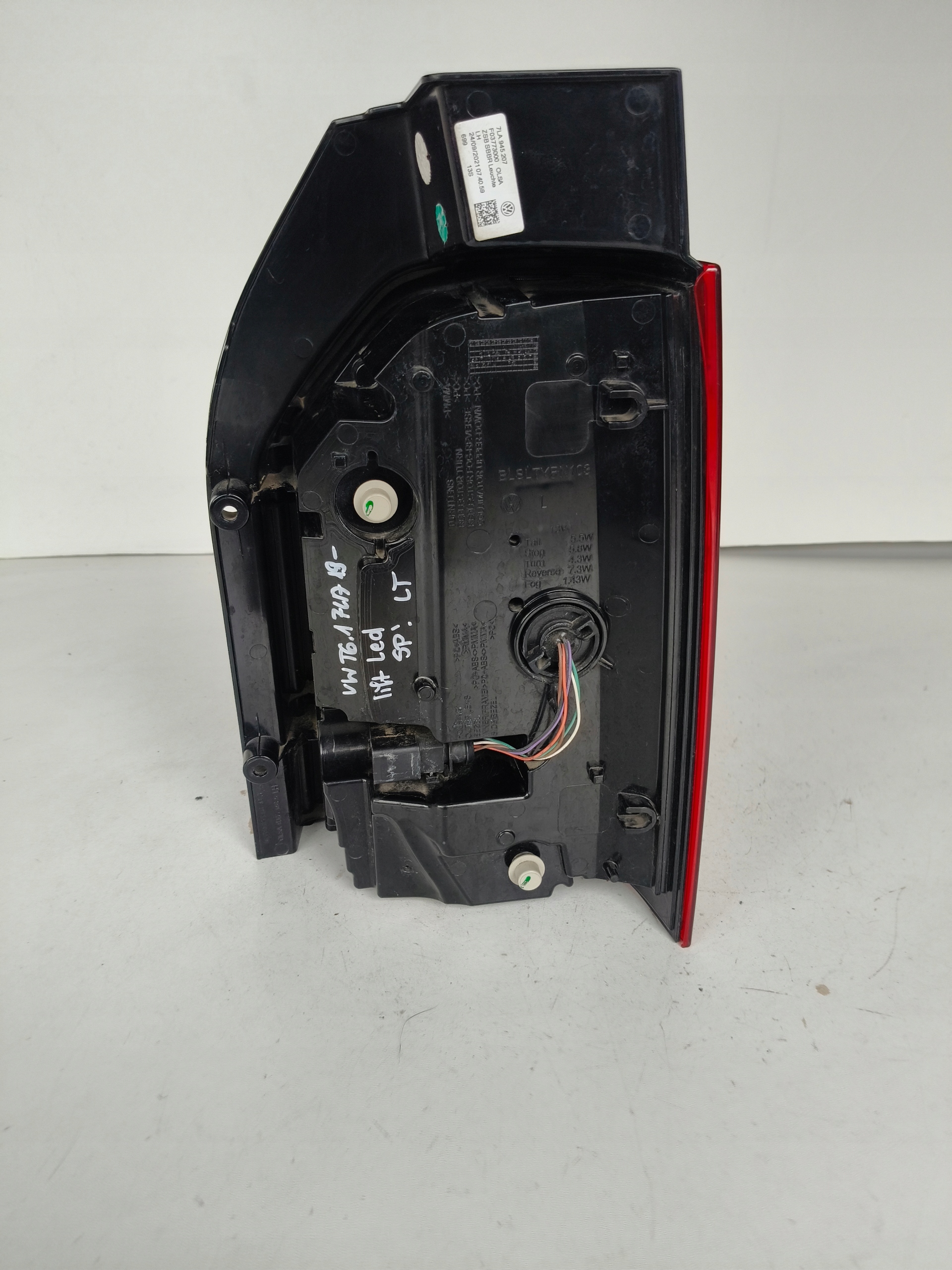 light left rear VW T6 T6.1 LIFT 7LA LED