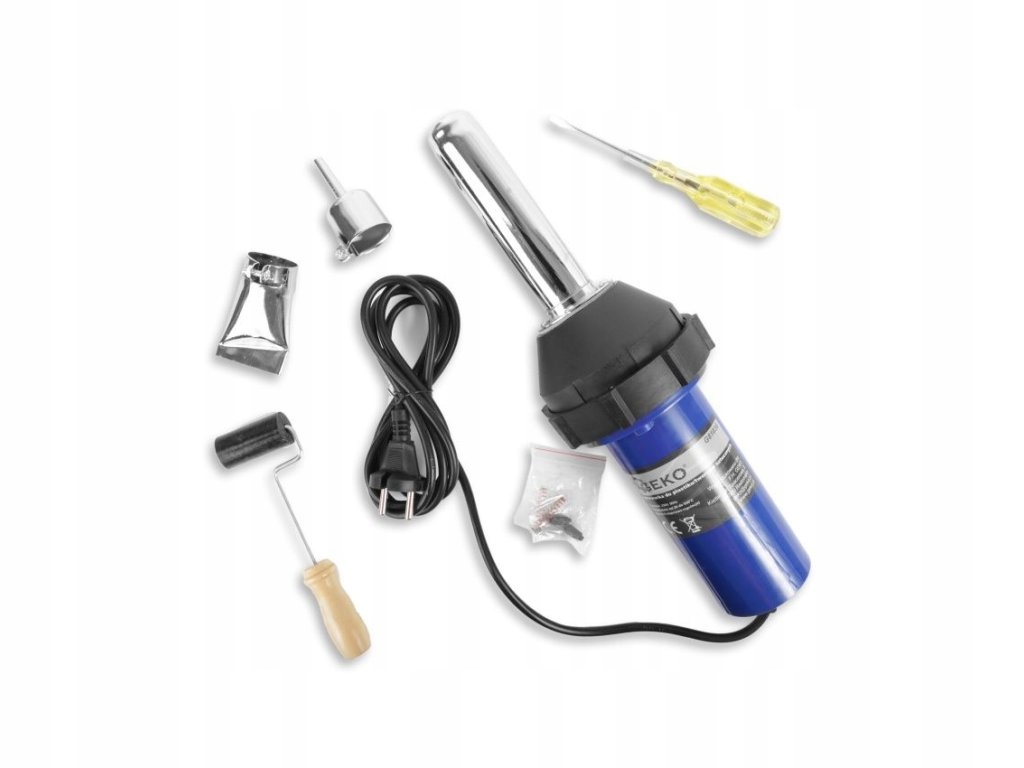 Horkovzdušná svářečka plastů 1080W, 20-550°C G81036