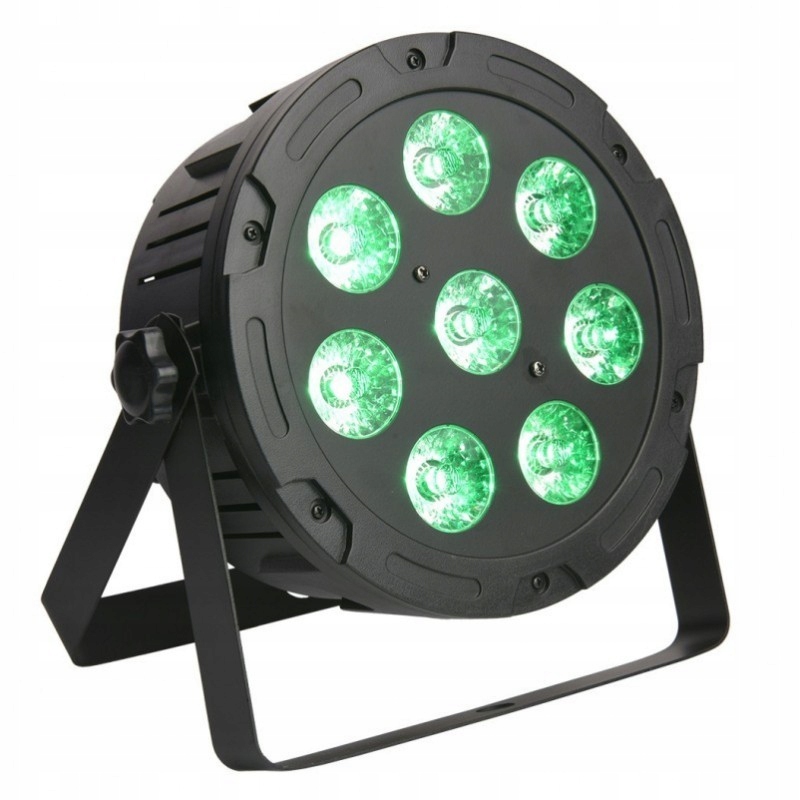 Reflektor LIGHT4ME Quad PAR 8x10W MKII RGB LED sli