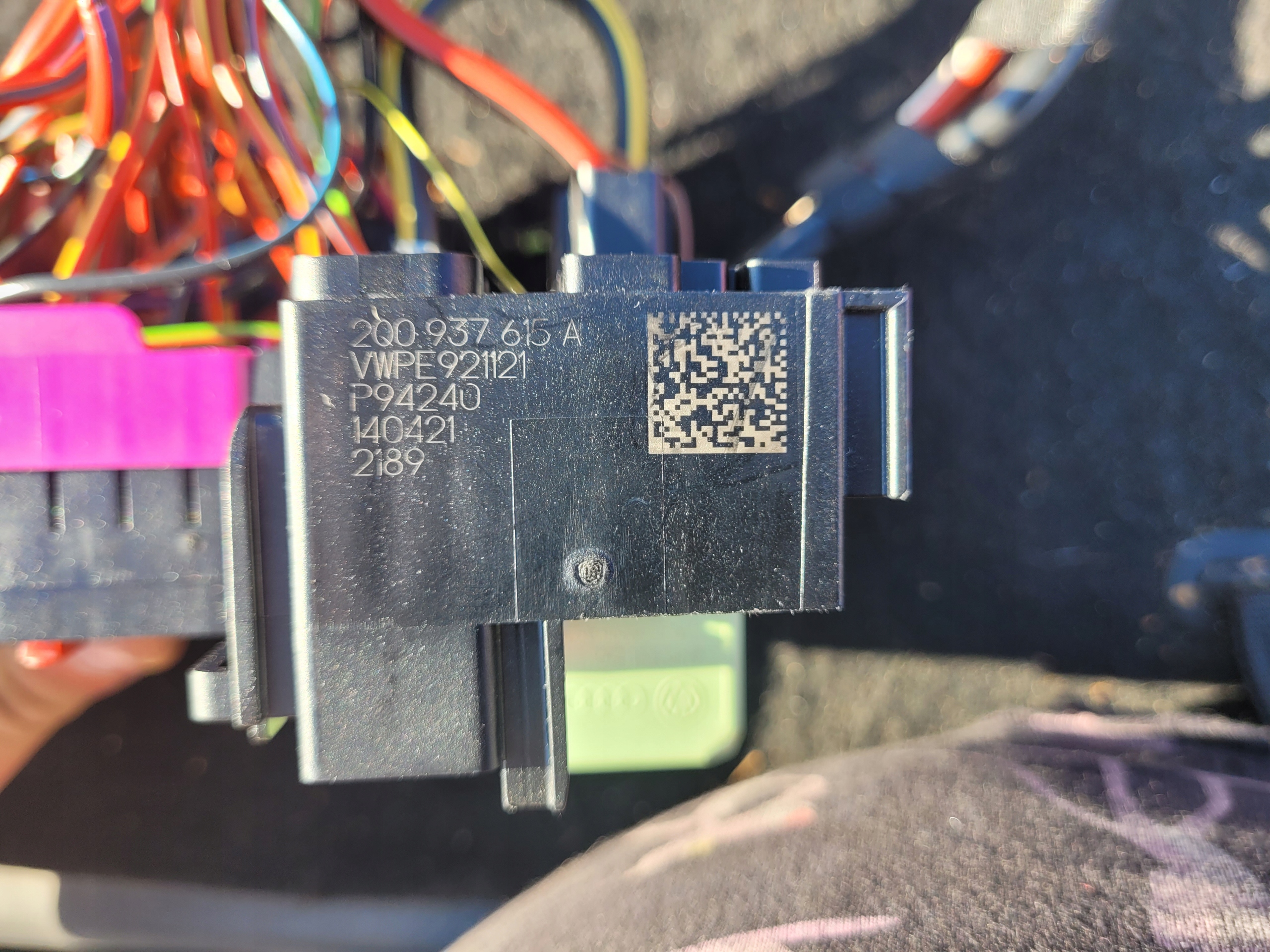 Module fusibles VW VOLKSWAGEN 2q0937615a