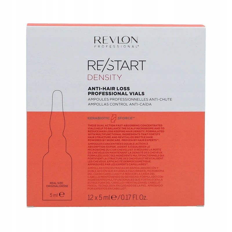 Revlon Restart Density ampule pro růst vlasů 12x5 ml
