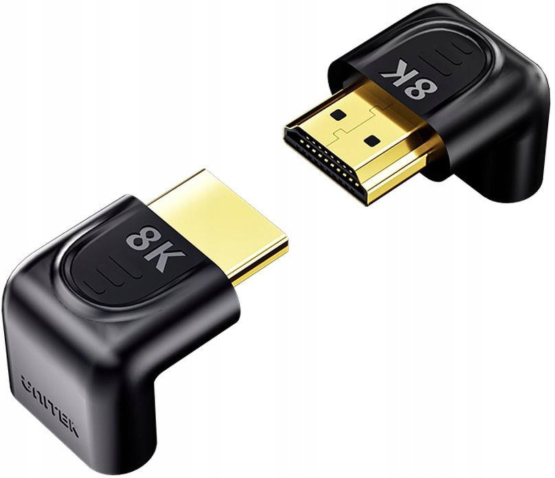 Unitek Adapter kątowy 8K Hdmi 90 i 270 stopni