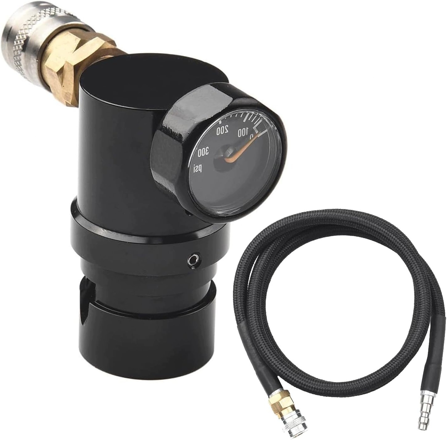 Regulator Powietrza Hpa GEN2 40 Psi Do 200 Psi Z Wężem Zdalnym