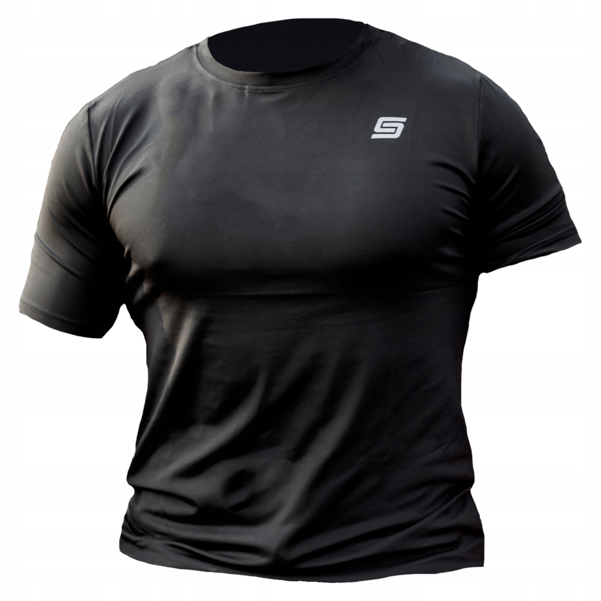 Tshirt sportowy męski compression do ćwiczeń gym fitness siłownia do biegu