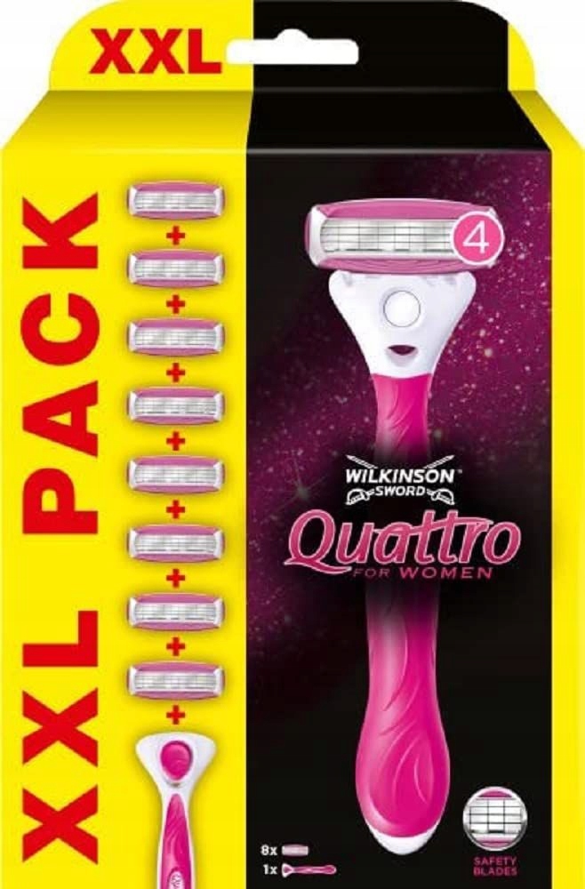 Dámský Holicí Strojek Quattro 8 Hlavic