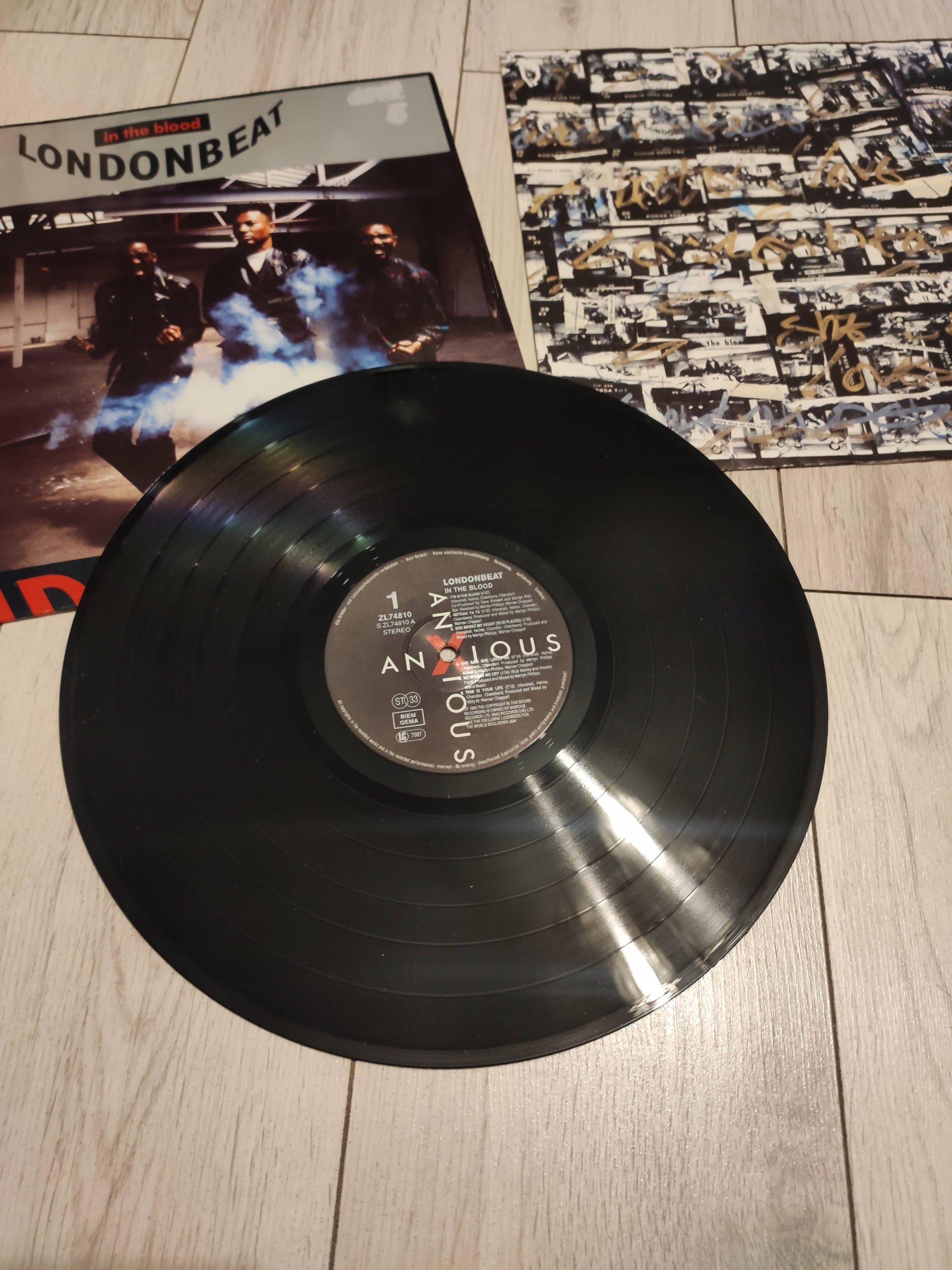 płyta winylowa LONDONBEAT IN THE BLOOD Tytuł IN THE BLOOD