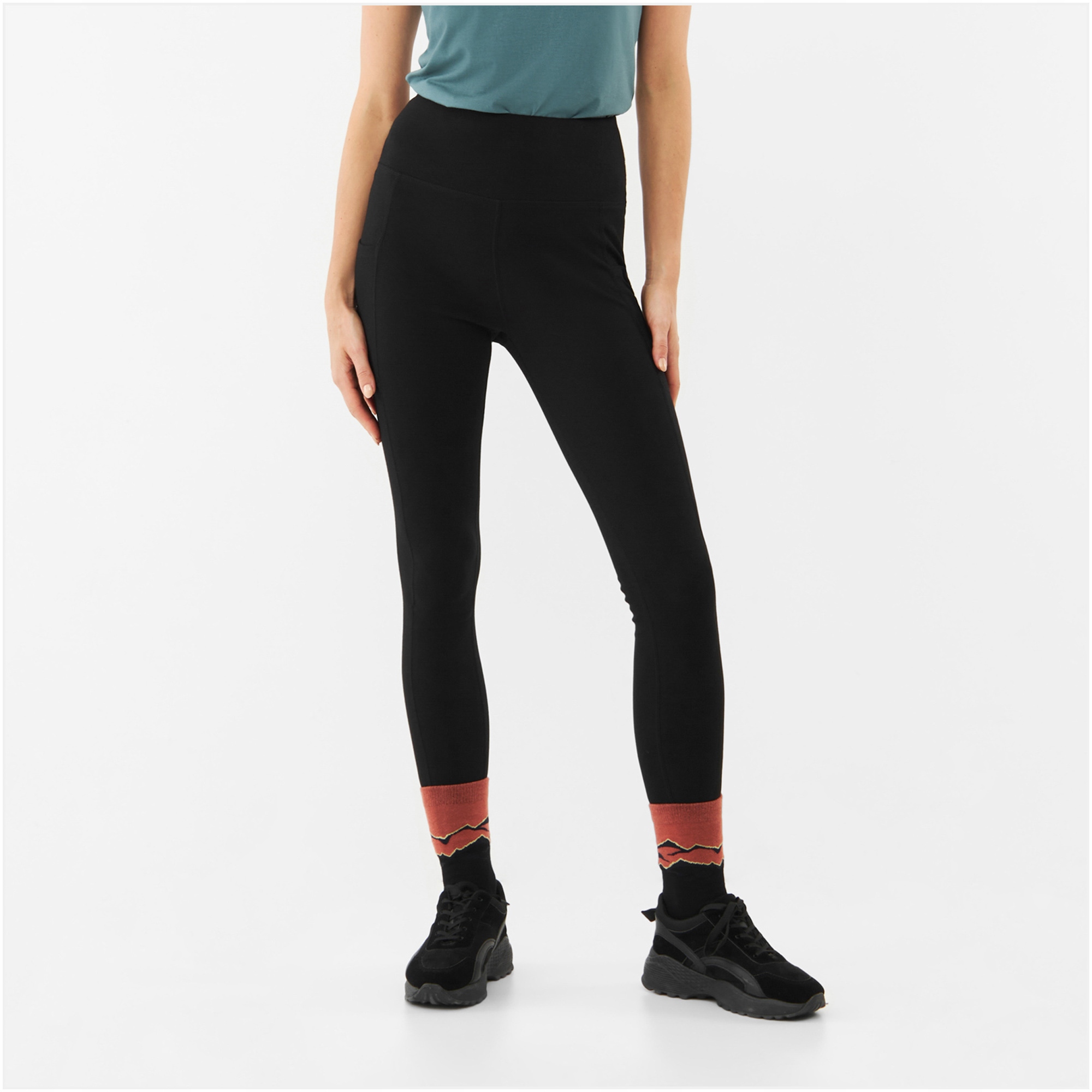 Legginsy damskie Viking Lasala Bamboo Lady czarne L