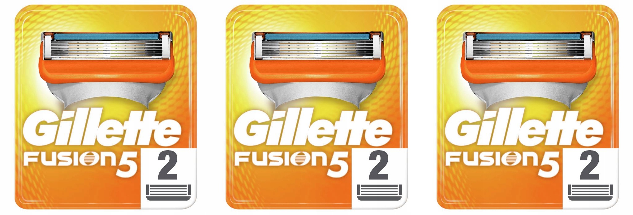 Gillette Fusion5 Ostré náplně do strojku 3x2ks