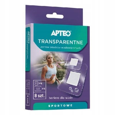 

Zestaw plastrów z opatrunkiem Transparentne 8 szt.