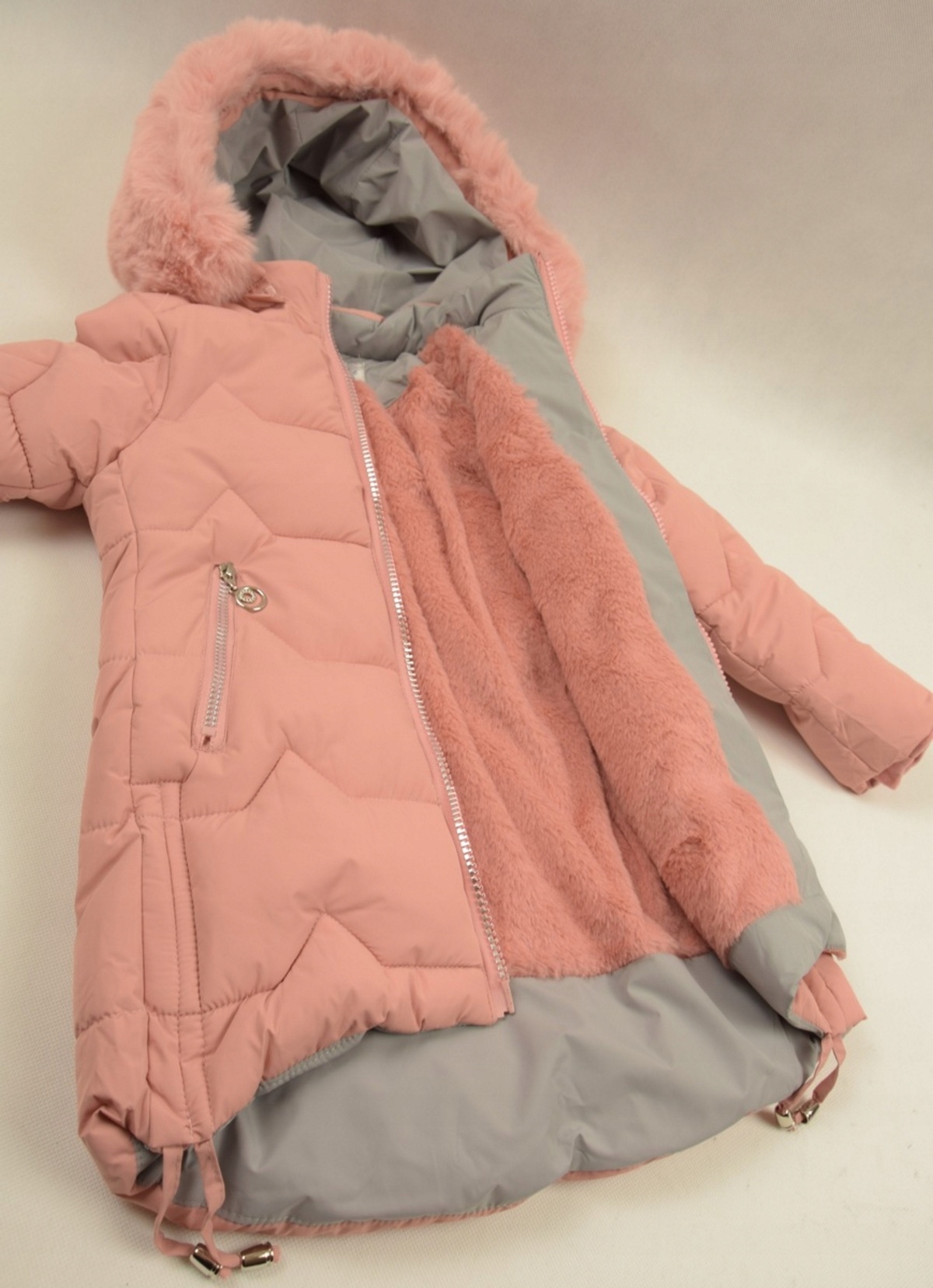 KURTKA ZIMOWA KK2057R12 PUCHOWA NA MISIU 146/152 Marka Inna marka