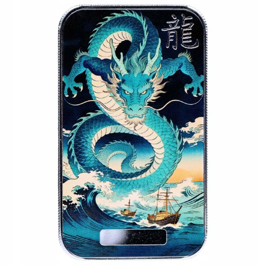Srebrna Sztabka Dragon - Cānghai Boundless Sea 1 uncja Srebra 2026