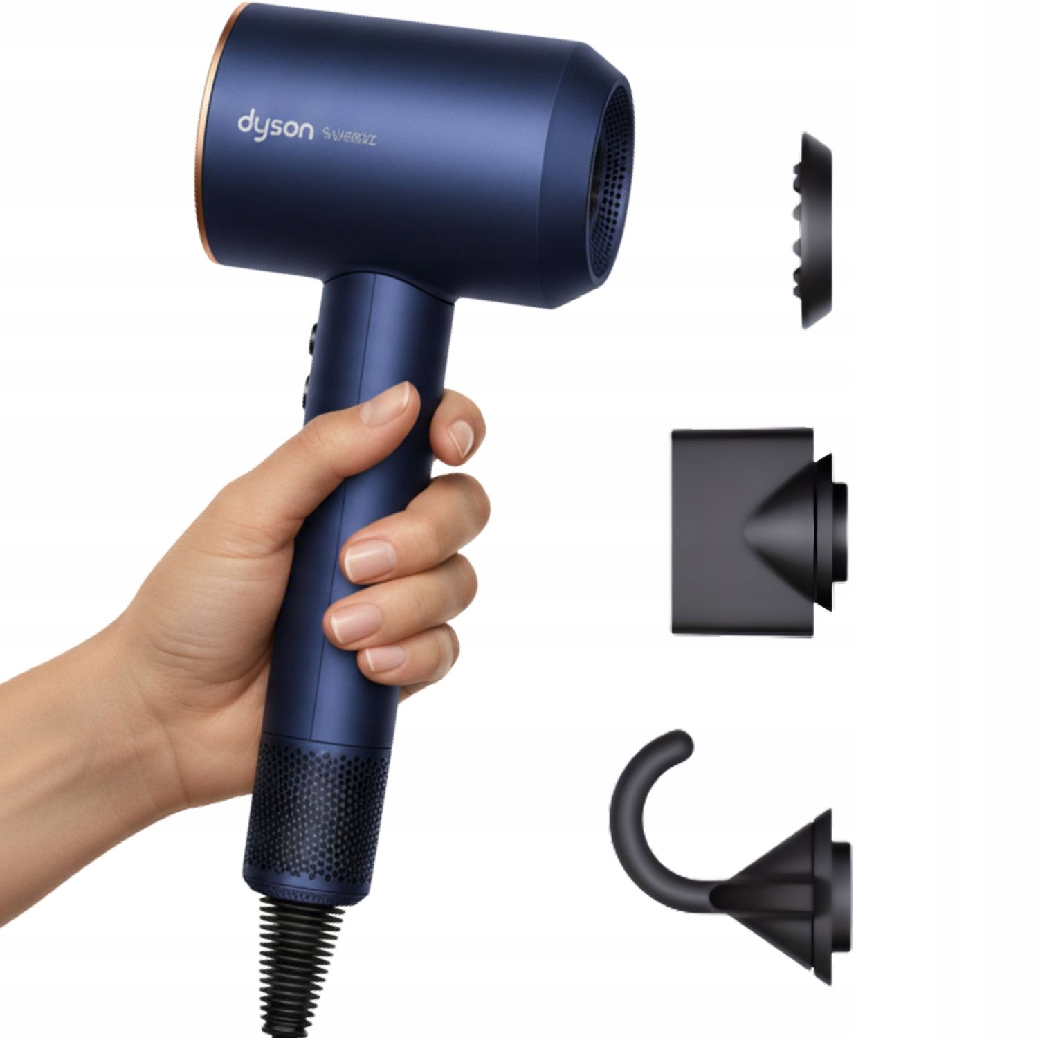 Vysoušeč vlasů Dyson Supersonic HD07 Světle Modrá 1600 W Originální