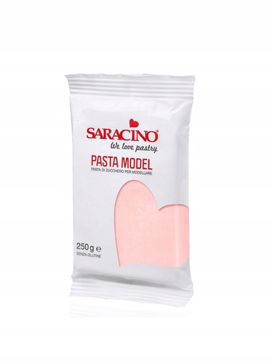 Levně Růžová světlá cukrová hmota pro modelování Light Baby Pink Model