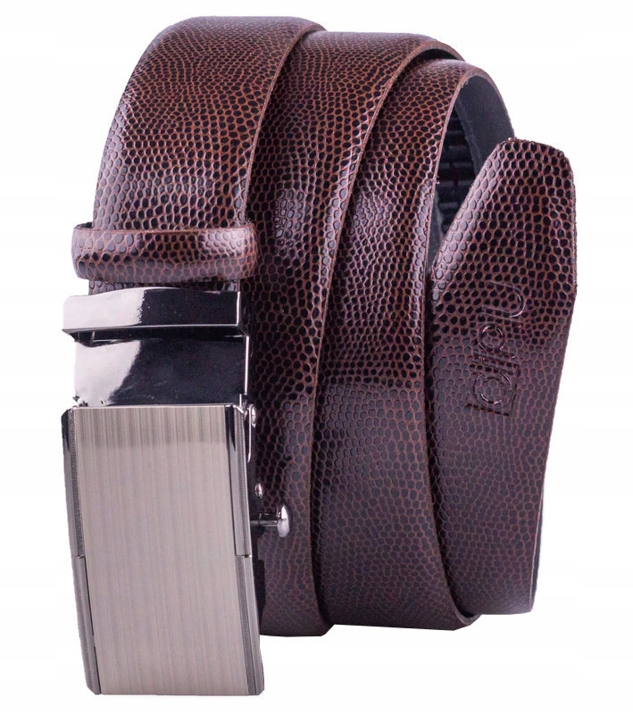 

Pasek Męski Skórzany Garnitur Szer 3cm 115 pas XL