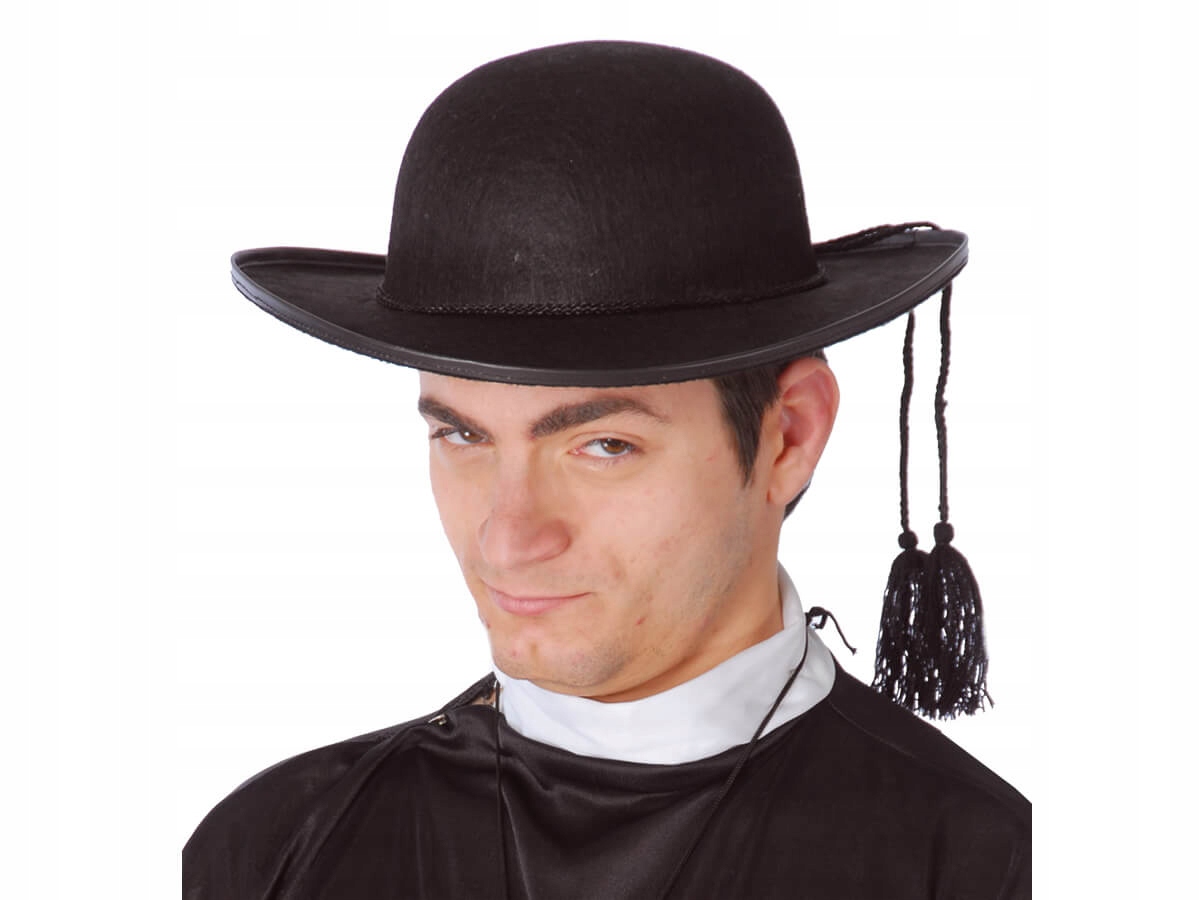 Kapelusz księdza Czapka ksiądz kapelusz Duchowny