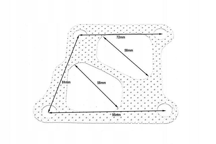 Uszczelka turbo TurboWorks Mitsubishi Lancer Evo 4 - 10 4G63 Stan opakowania oryginalne
