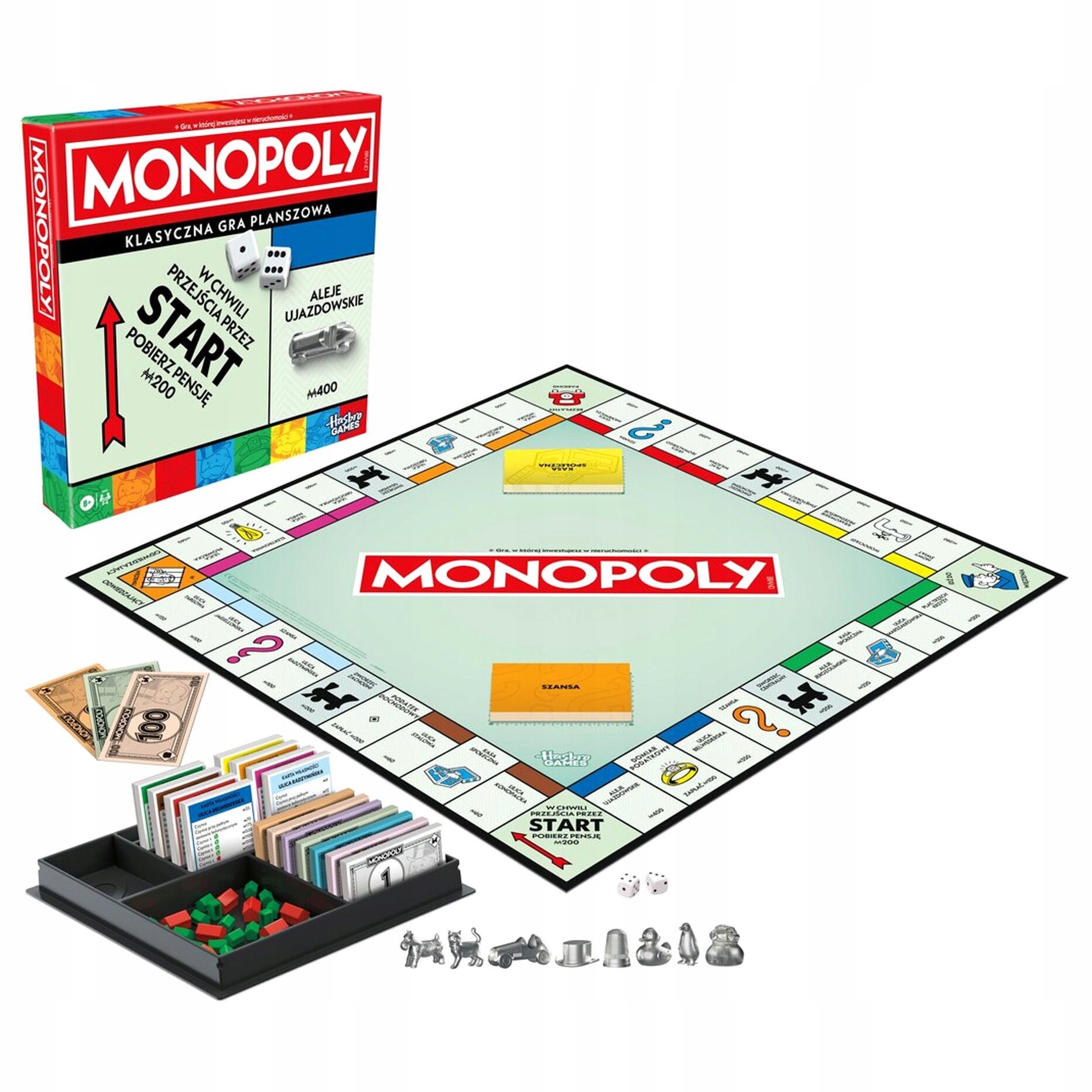 Gra Planszowa Monopoly Classic Refresh Hasbro G0009 Wersja Pl (polska) 2458