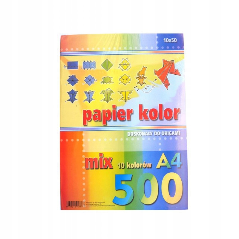 

Ryza Papieru Kolorowego Ksero 500k