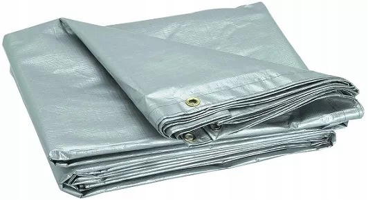 

Plandeka 8X10 130g/m2 Srebrna Bardzo Gruba