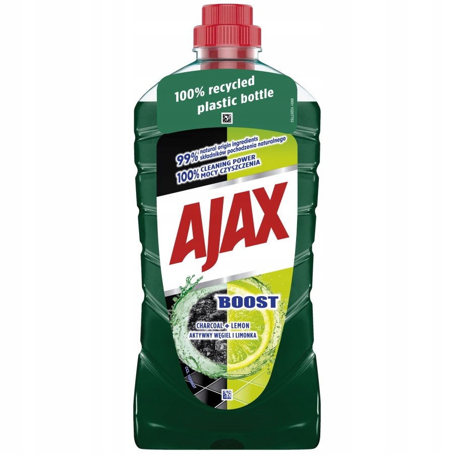 

Płyn Do Podłóg Uniwersalny Ajax Węgiel Limonka 1 L