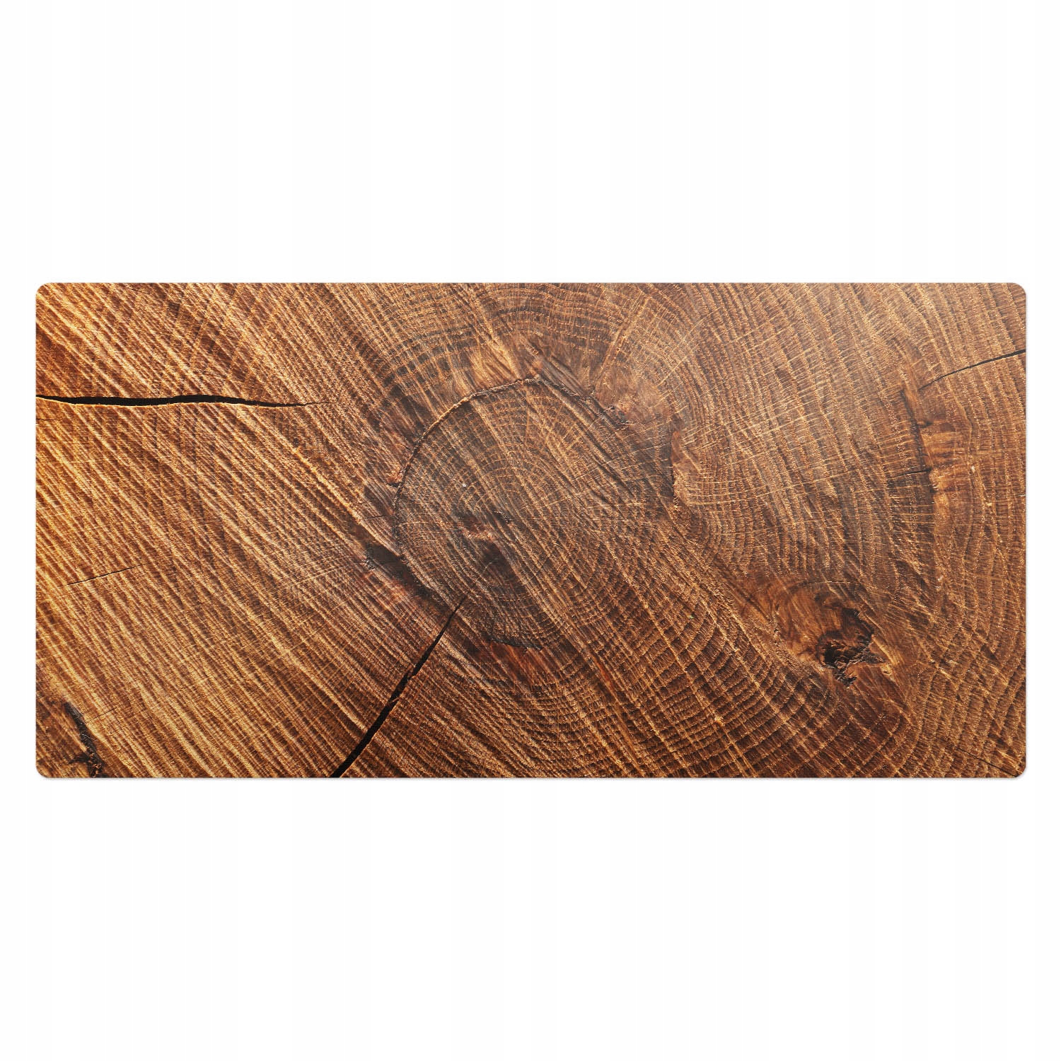 Ochranná podložka na pracovní desku pro firmu, pracoviště, vzor žilkování ve dřevě 100x50 cm