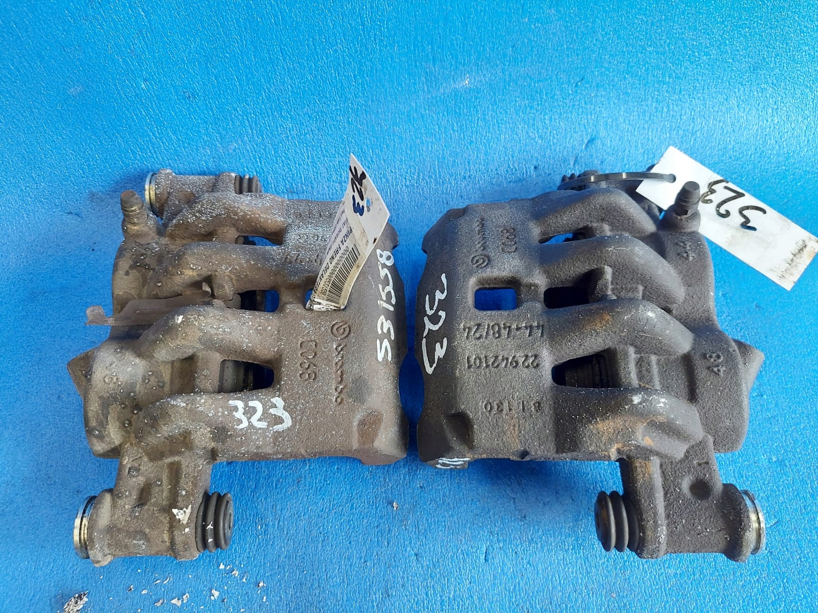 calipers front FIAT DUCATO 22942100 22942101 KPL
