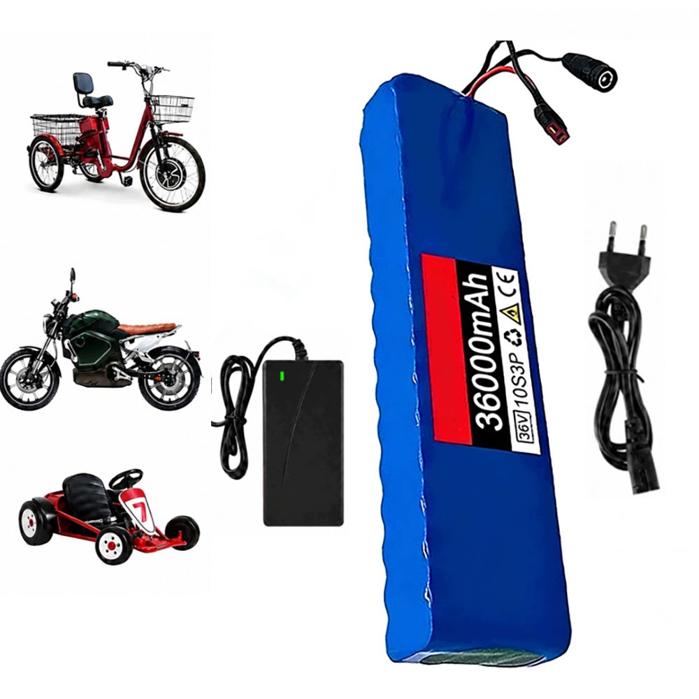 Akumulator rowerowy litowo-jonowy 10S3P 36V 36Ah 500W