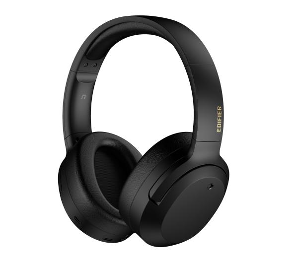 Słuchawki nauszne Edifier W820NB Plus ANC Bluetooth Czarne bezprzewodowe