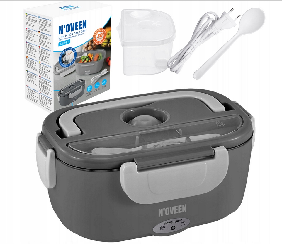 

Termos Obiadowy Elektryczny Lunch Box 230V Szary