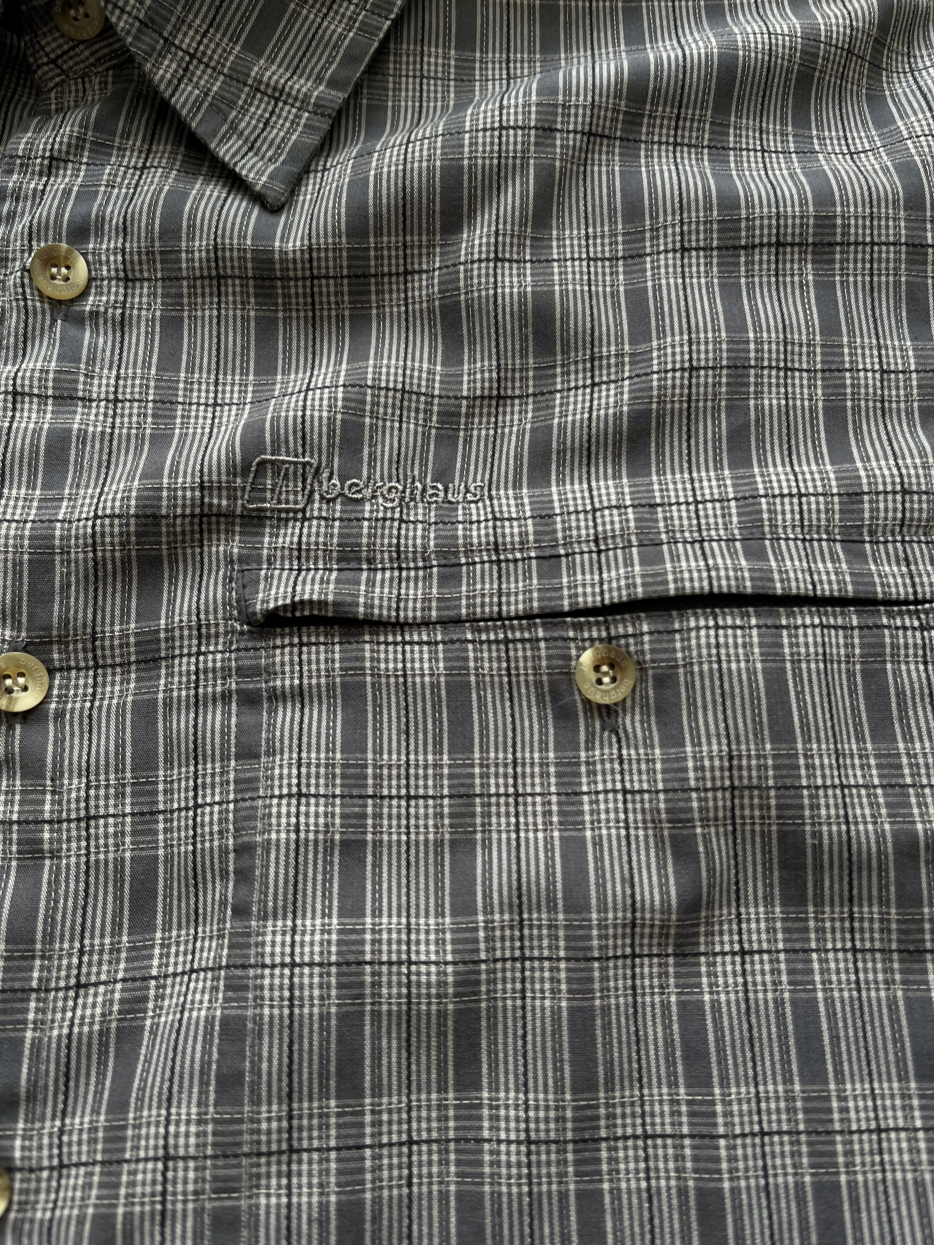 BERGHAUS koszula męska turystyczna krótki rękaw M Kolekcja TURYSTYCZNA