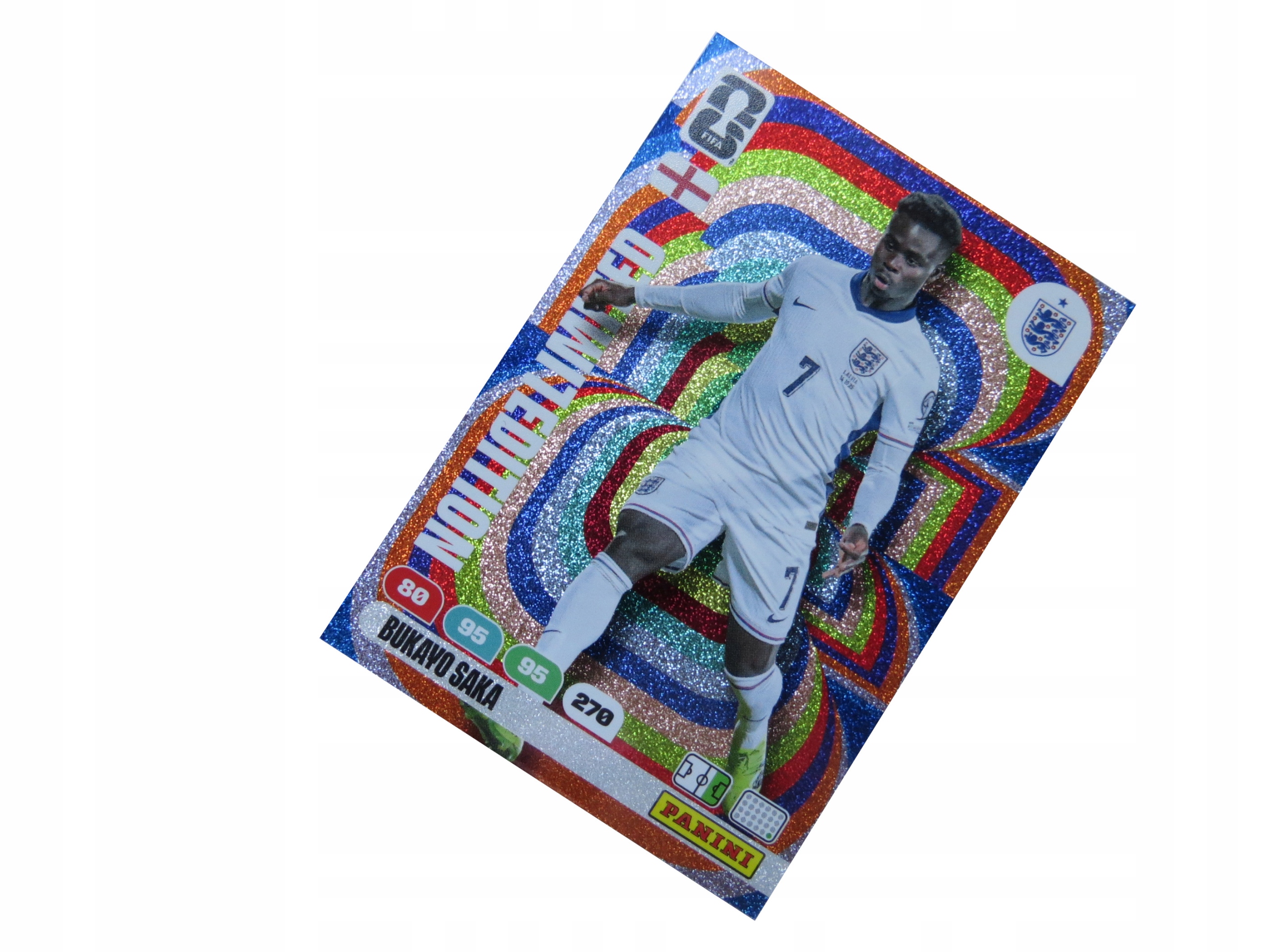 Panini Fifa World Cup 2026 Karty Piłkarskie Limited Bukayo Saka Anglia