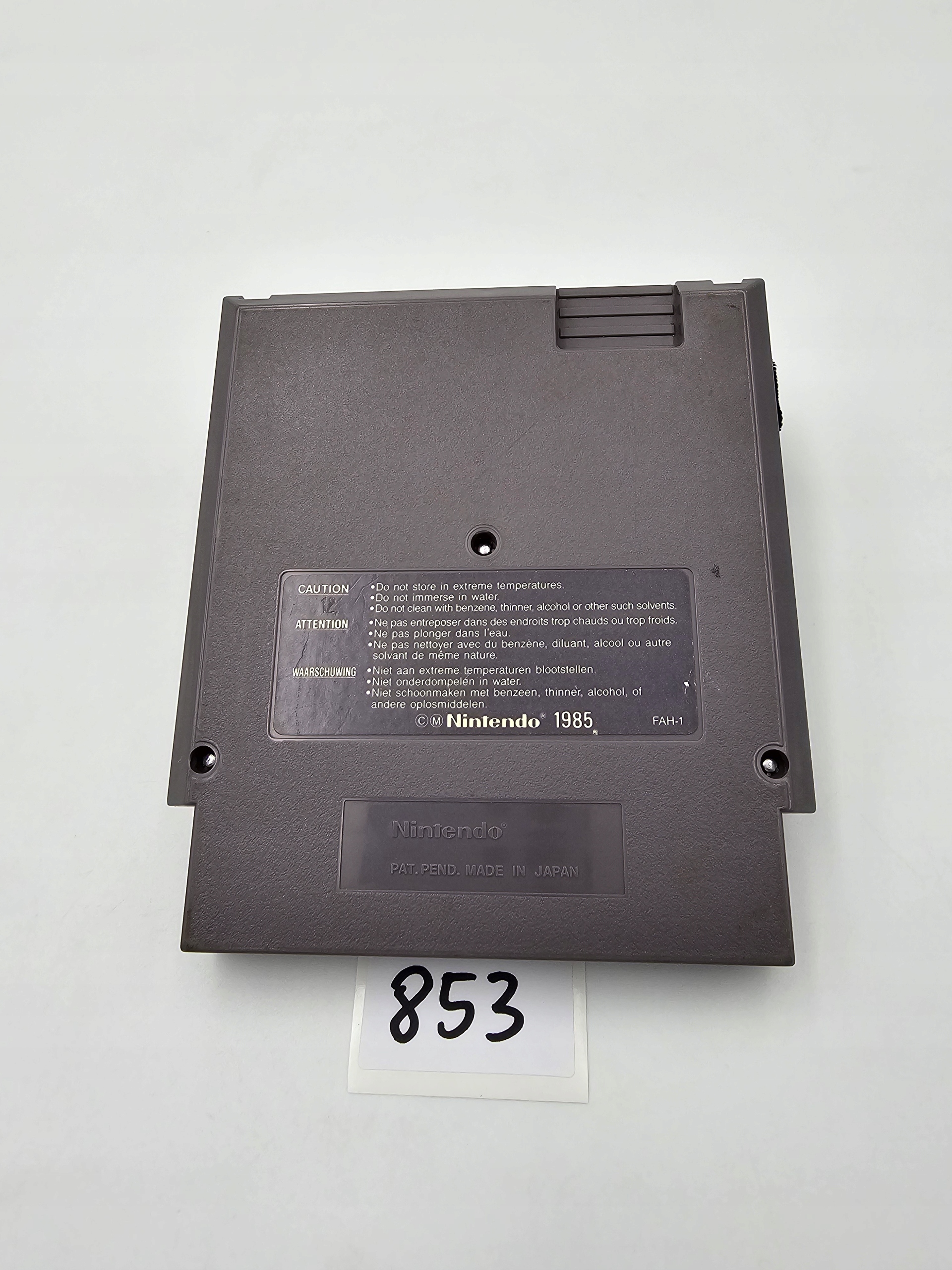 NINTENDO NES DUCK TALES ORYGINAŁ EAN (GTIN) 013388110162