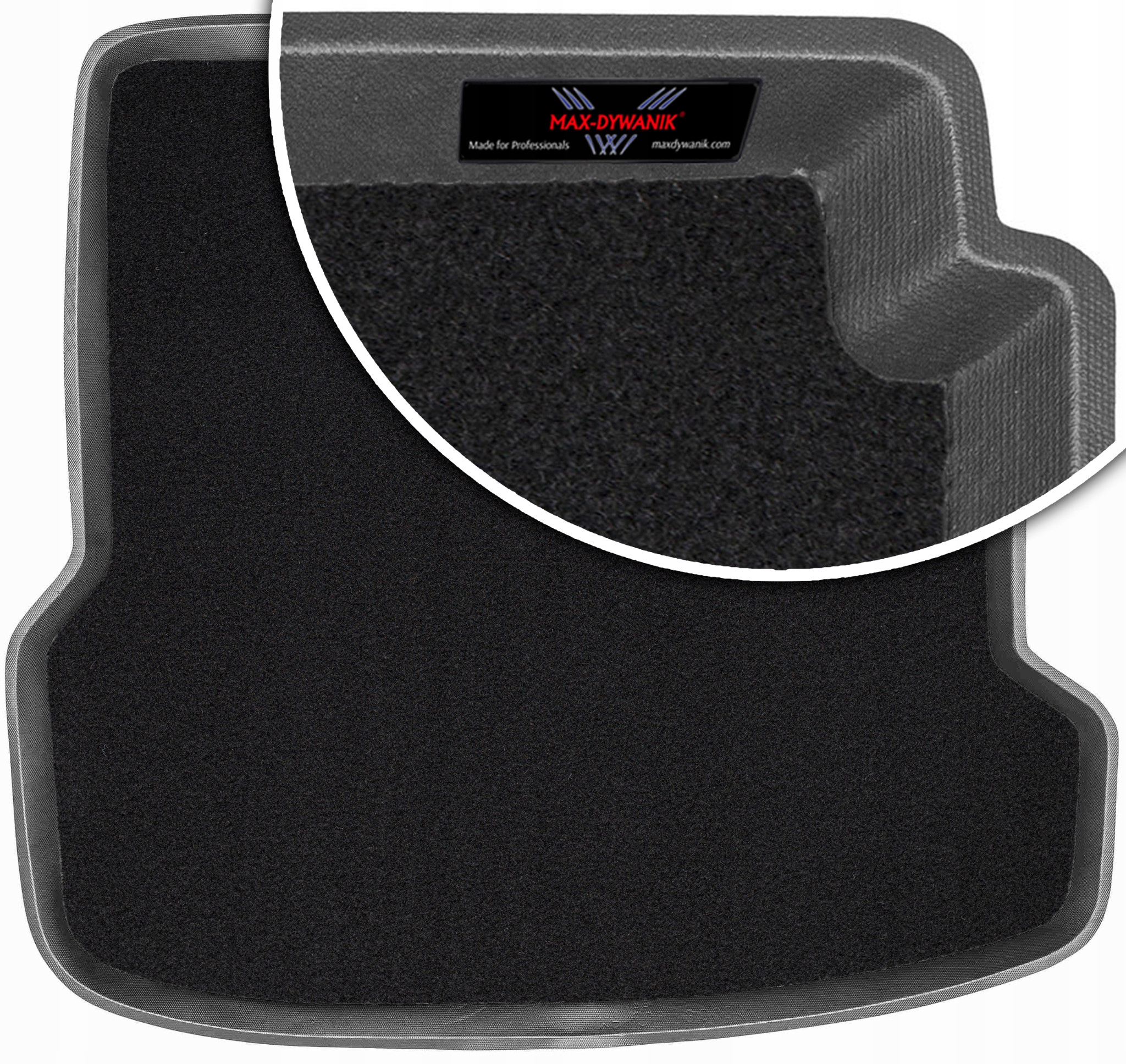 Vw Passat B5 Kombi 1997-2005 Koberec do zavazadlového prostoru s velurovou podložkou