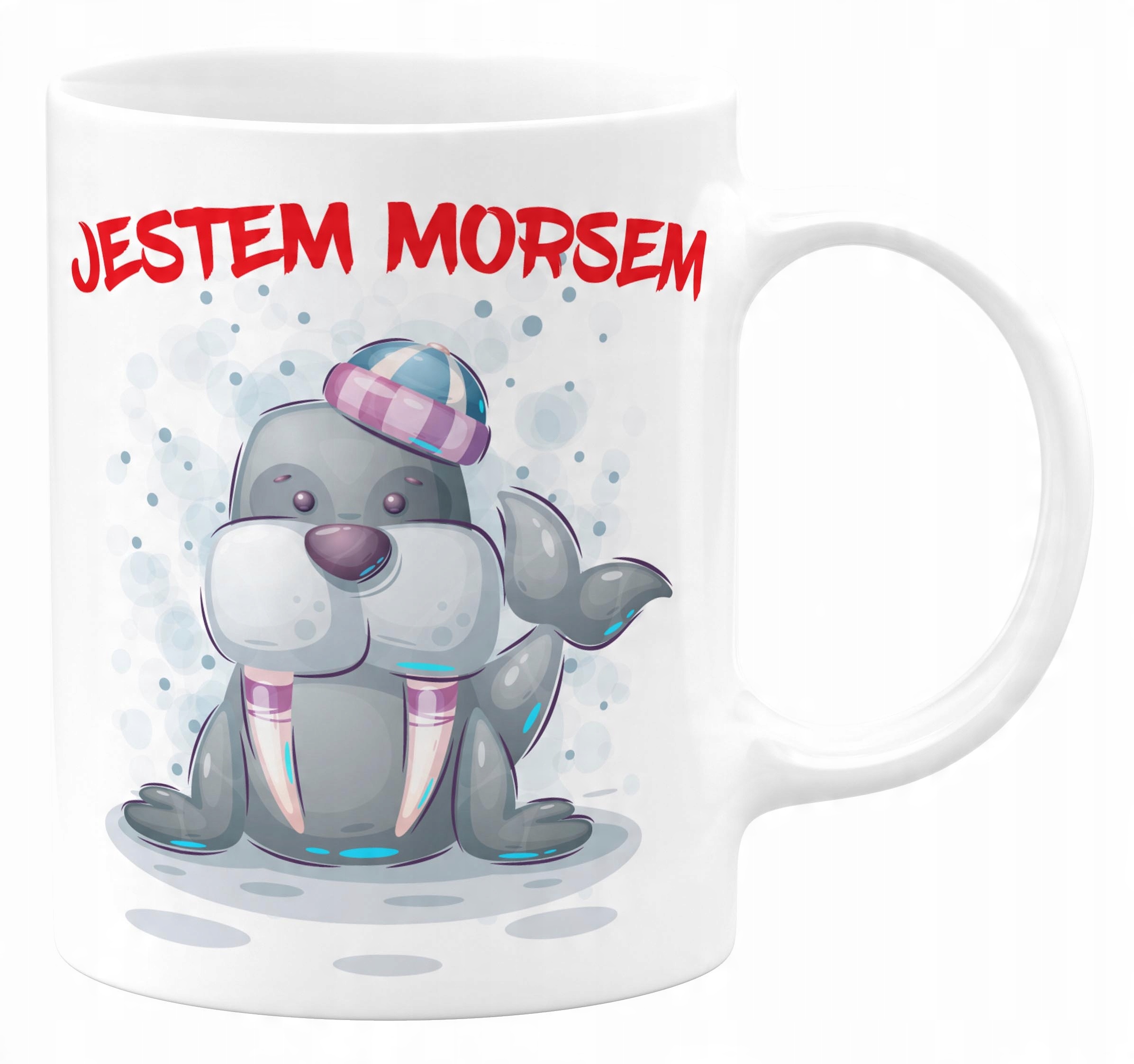 

Kubek jestem morsem Morsowanie Foka Mors