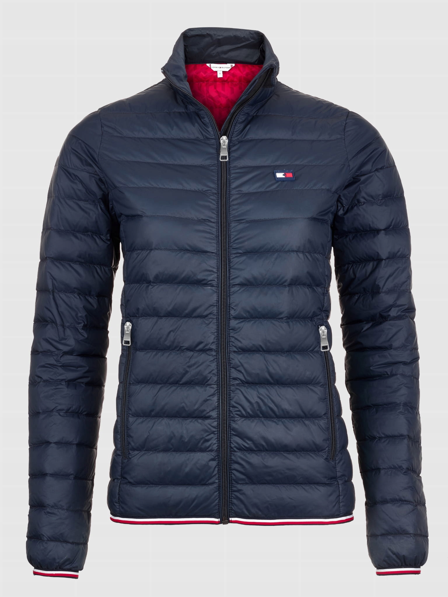 Tommy Hilfiger kurtka jeździecka Re-Down Desert Sky M