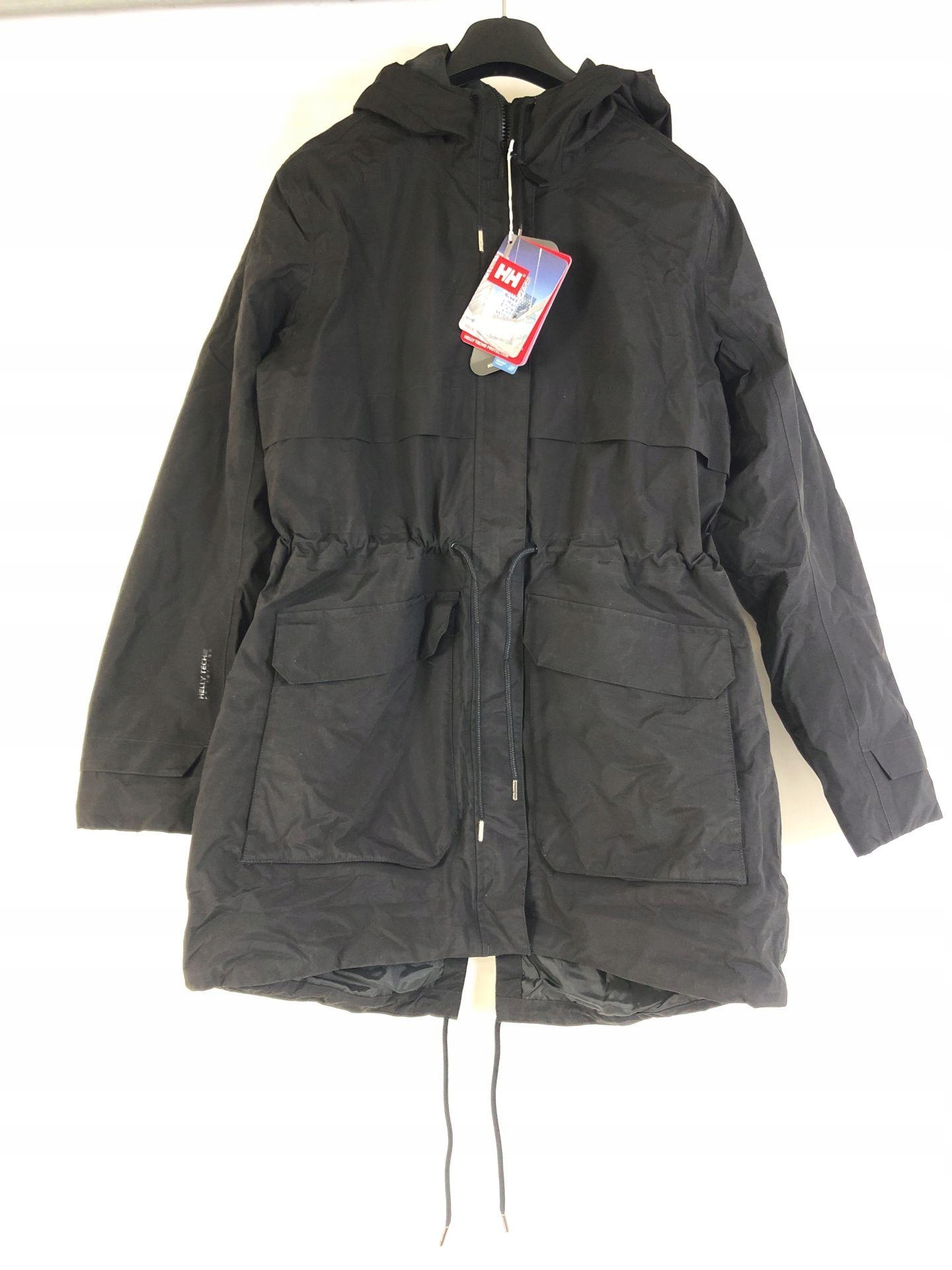 Dámská parka Helly Hansen W Boyne Ins 2.0 černá XL nepromokavá