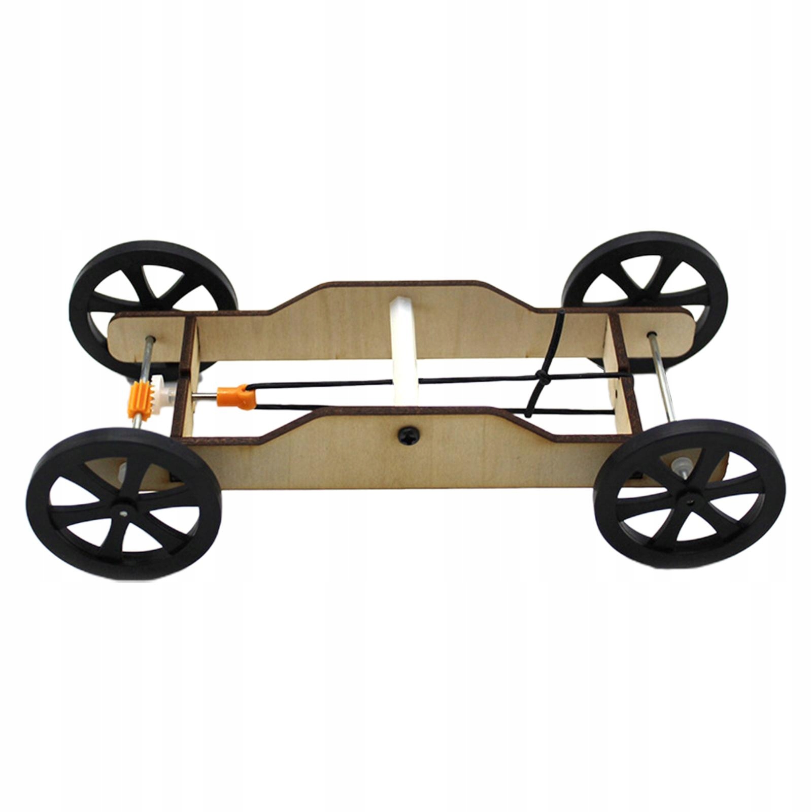 Wood DIY Car Model s Physics Science Experiment Marka Pozostałe